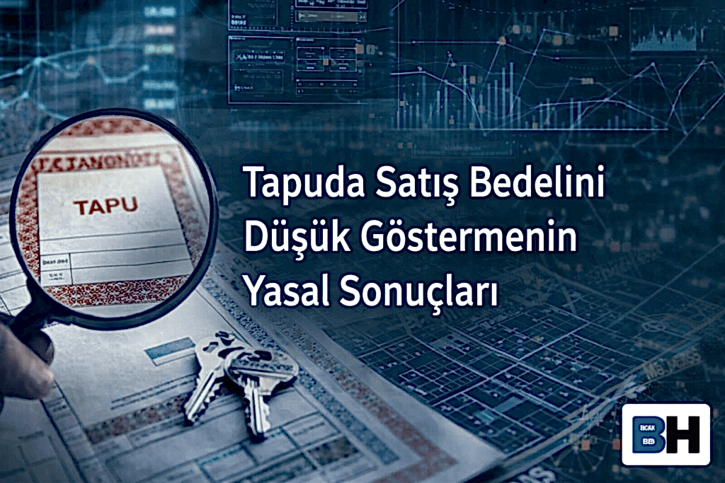 Tapuda Satış Bedeli Düşüklüğü Yasal Sonuç Mekansal Veri Analizi Sistemi Tespit Tapu Düşük Bedel Gösterme Hukuk Büro Avukat Suç Vergi Harç Hak