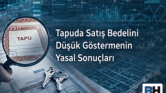 Tapuda Satış Bedeli Düşüklüğü Yasal Sonuç Mekansal Veri Analizi Sistemi Tespit Tapu Düşük Bedel Gösterme Hukuk Büro Avukat Suç Vergi Harç Hak
